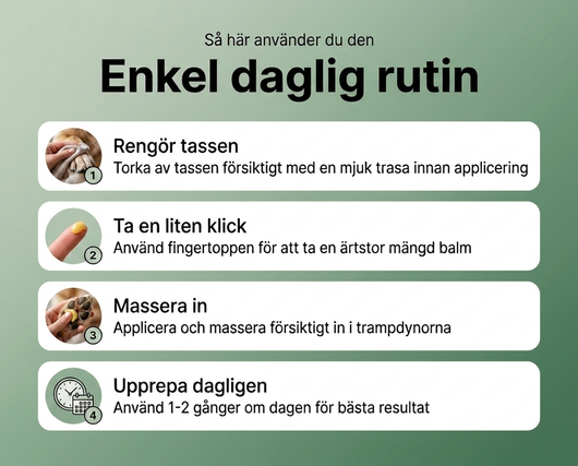 Tassbalsam - Naturlig tassvård för hund & katt