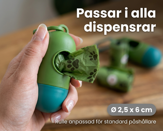 Hundpåsar – Nedbrytbara & Läckagefria